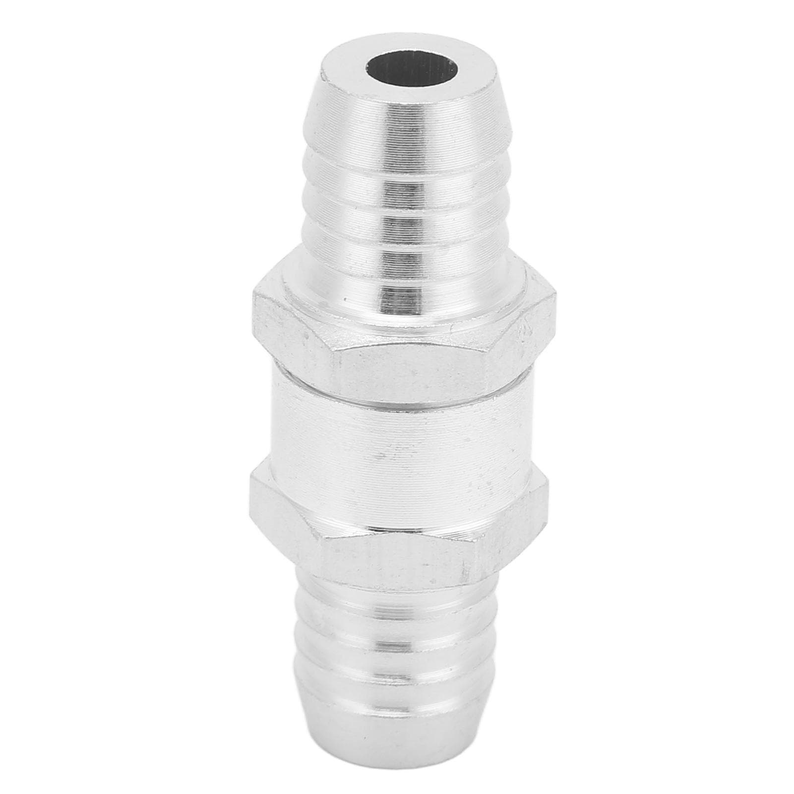 Non Return One Way Check Valve Aluminum Alloy Universal for Fuel Gasoline Oil Petrol Diesel 16mm / 0.63in