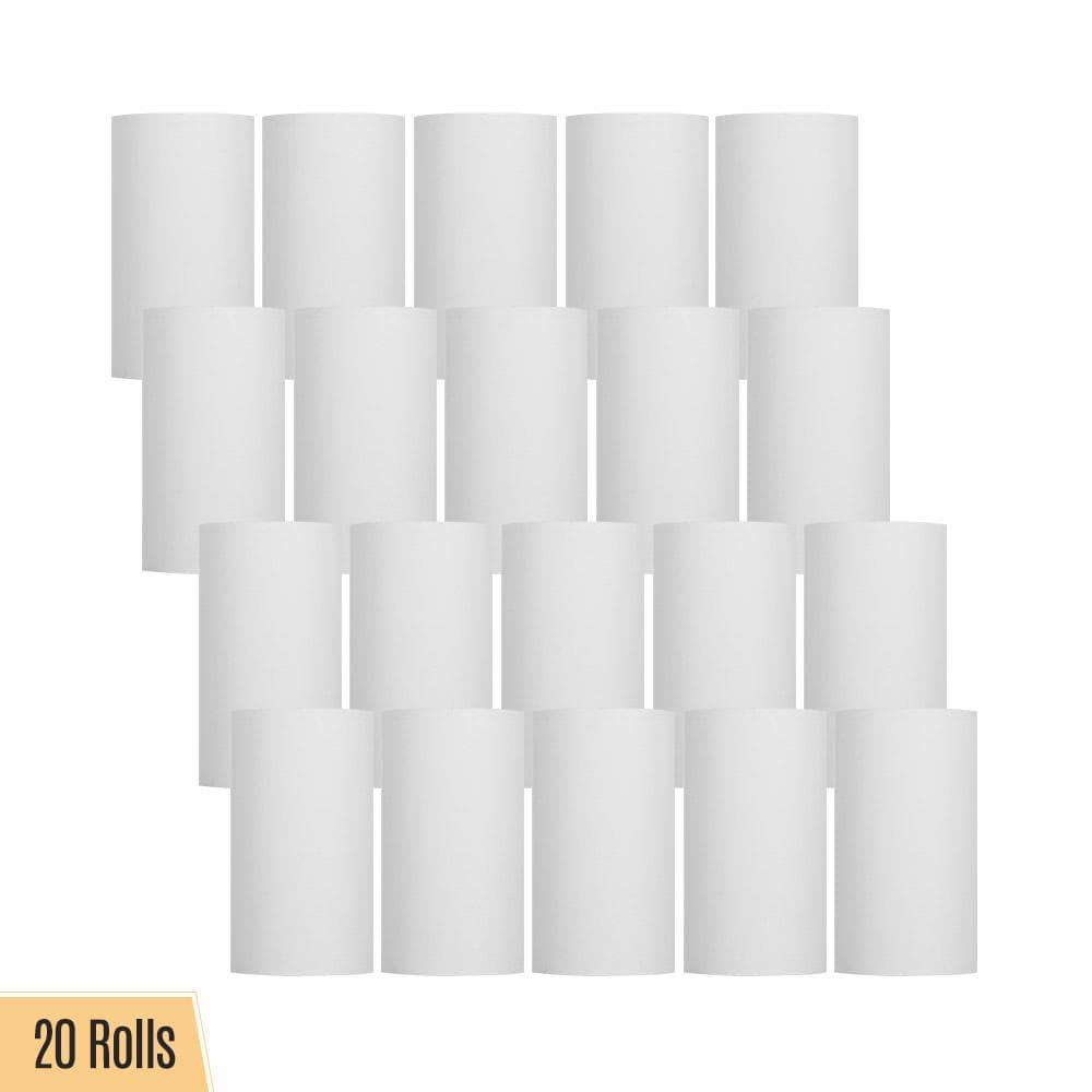 Thermal Paper Rolls 57*30mm Printer Paper Cash Register Rolls for Supermarket POS Receipt Paper white