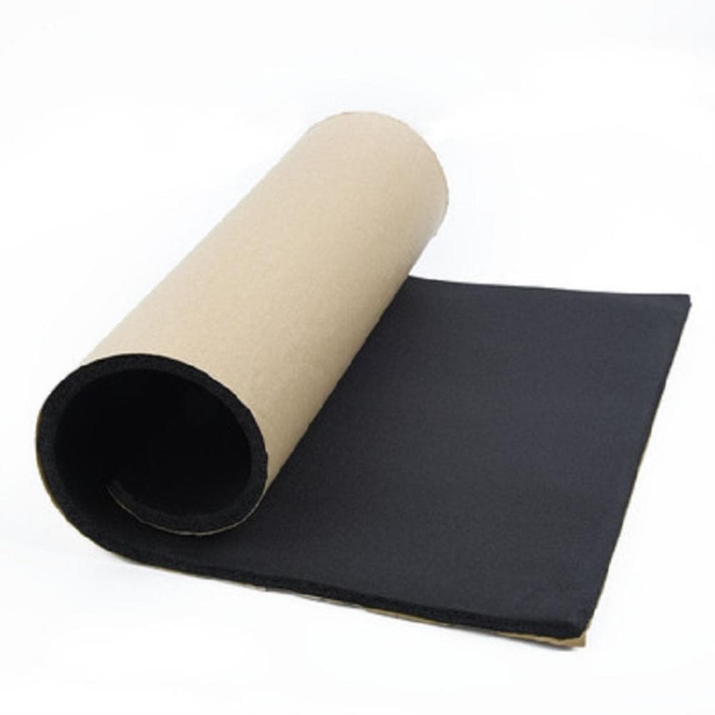 Car Thermal Sound Insulation Proofing Deadener Mat Dust Proof Waterproof Car Sound Deadening Mat black