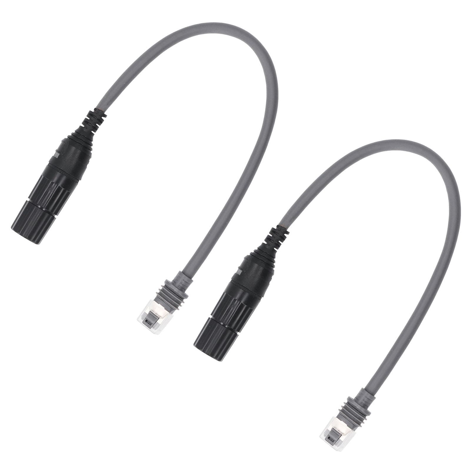 1 Pair SPX Male to RJ45 Adapter Female Connector for Gen 3 V3 Rectangular Satellite Cable Extension