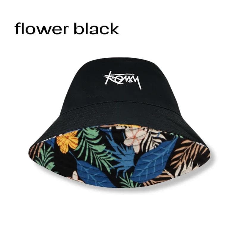 Big Head XL63cm Letter Print Bucket Hats Men Women Large Size Reversible Hip Hop Fisherman Caps Summer Sun Hat Plus Size Panama L 59-61CM