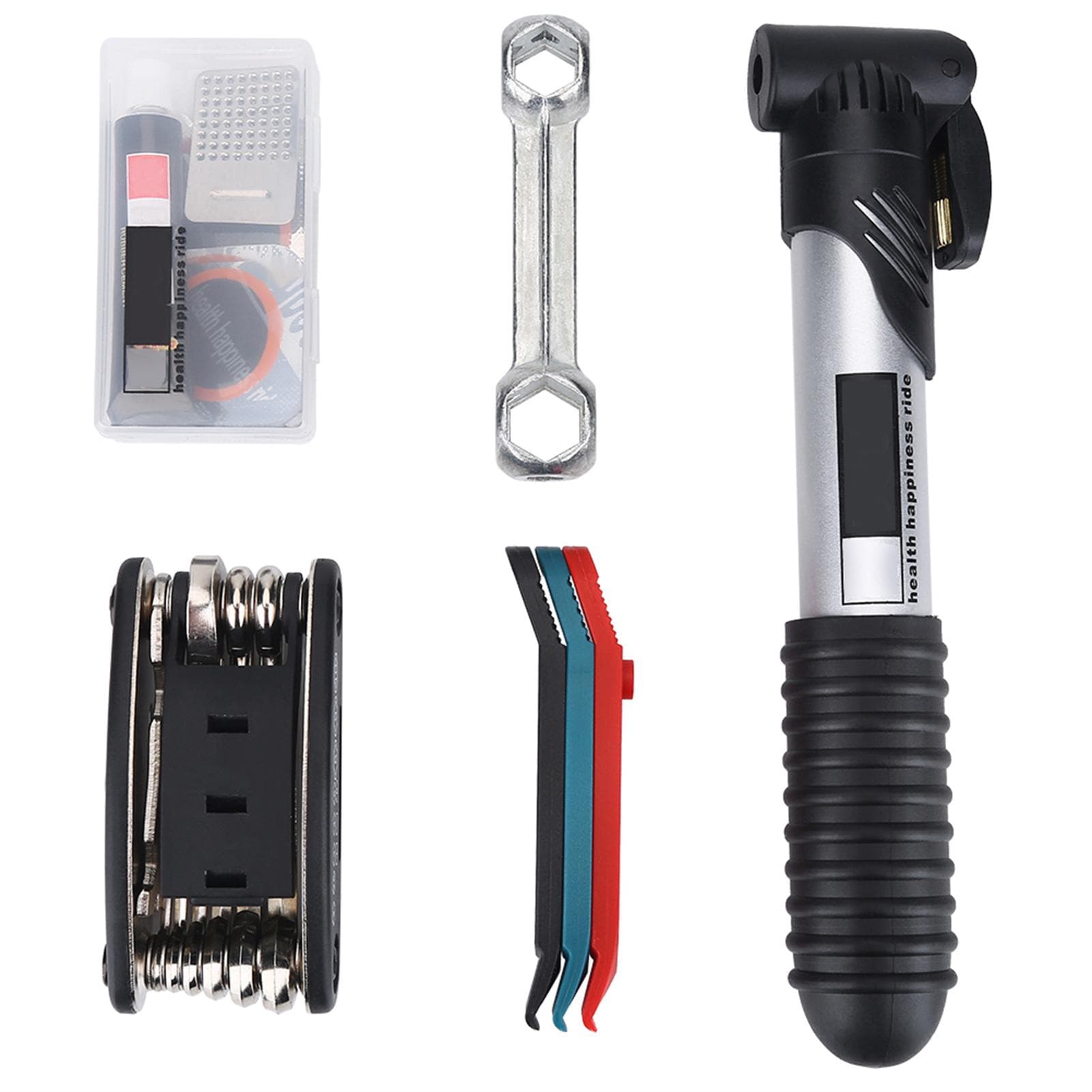 DUUTI Mountain Bike Repair Kit Tool Storage Bag for Cycling Repairing Pack Box with Tools