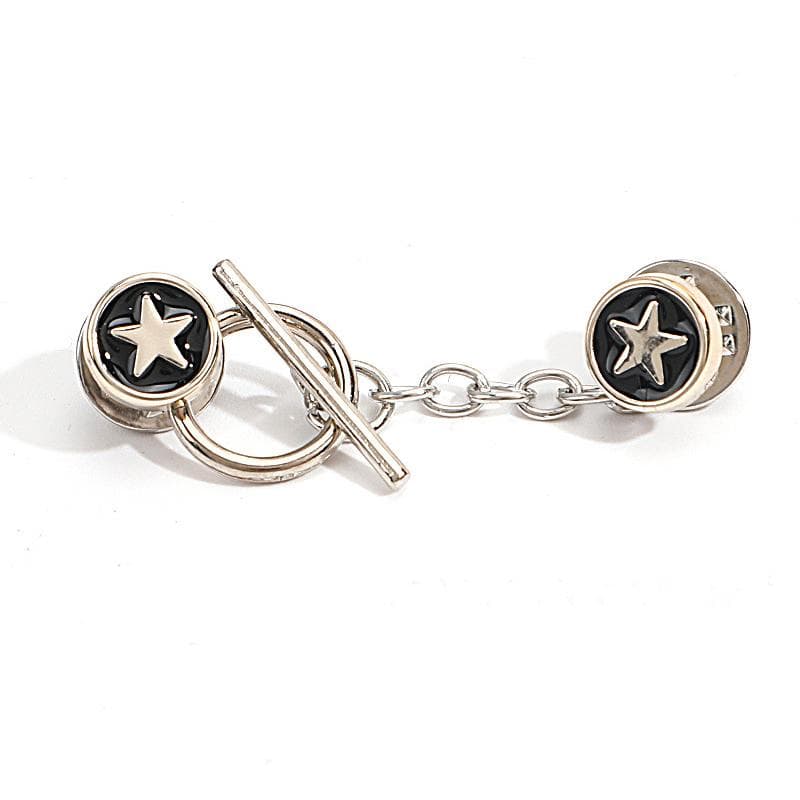 1 pair Anti leakage Clothing Chain Collar Fixed Connection Buckle