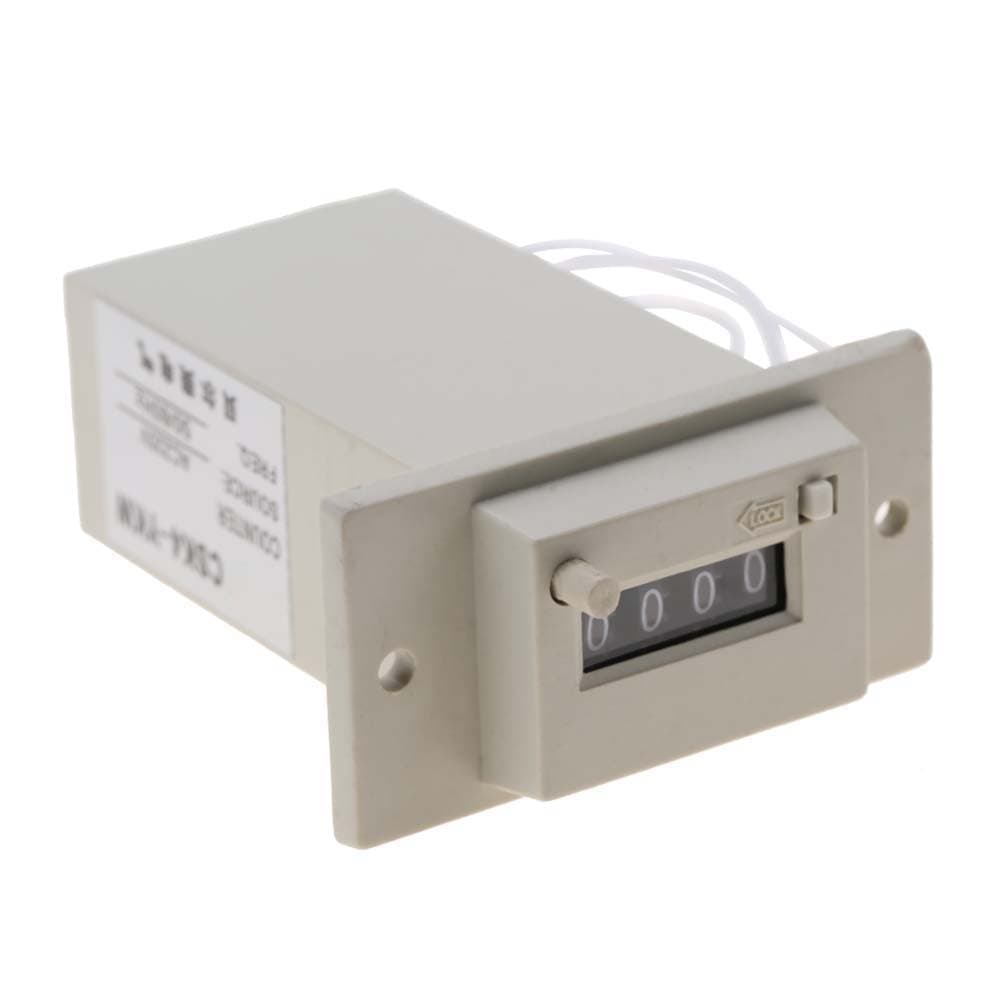 CSK4YKW 4 Digit Electromagnetic Counter AC 220V(#01)