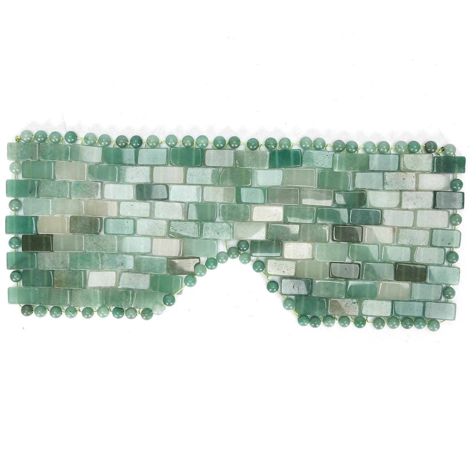 Eye Mask Face Massager Natural Jadestone Soothes Fatigue Reduce Sleeping Relax Care ToolXiuyan