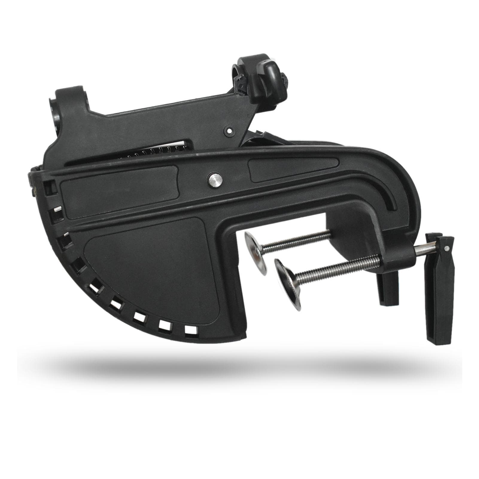 Electric Outboard Motor Bracket Hinge Kit Fits for 1 1/8'' (2.8cm )Shaft Diameter 28lb 36lb 46lb 50lb black