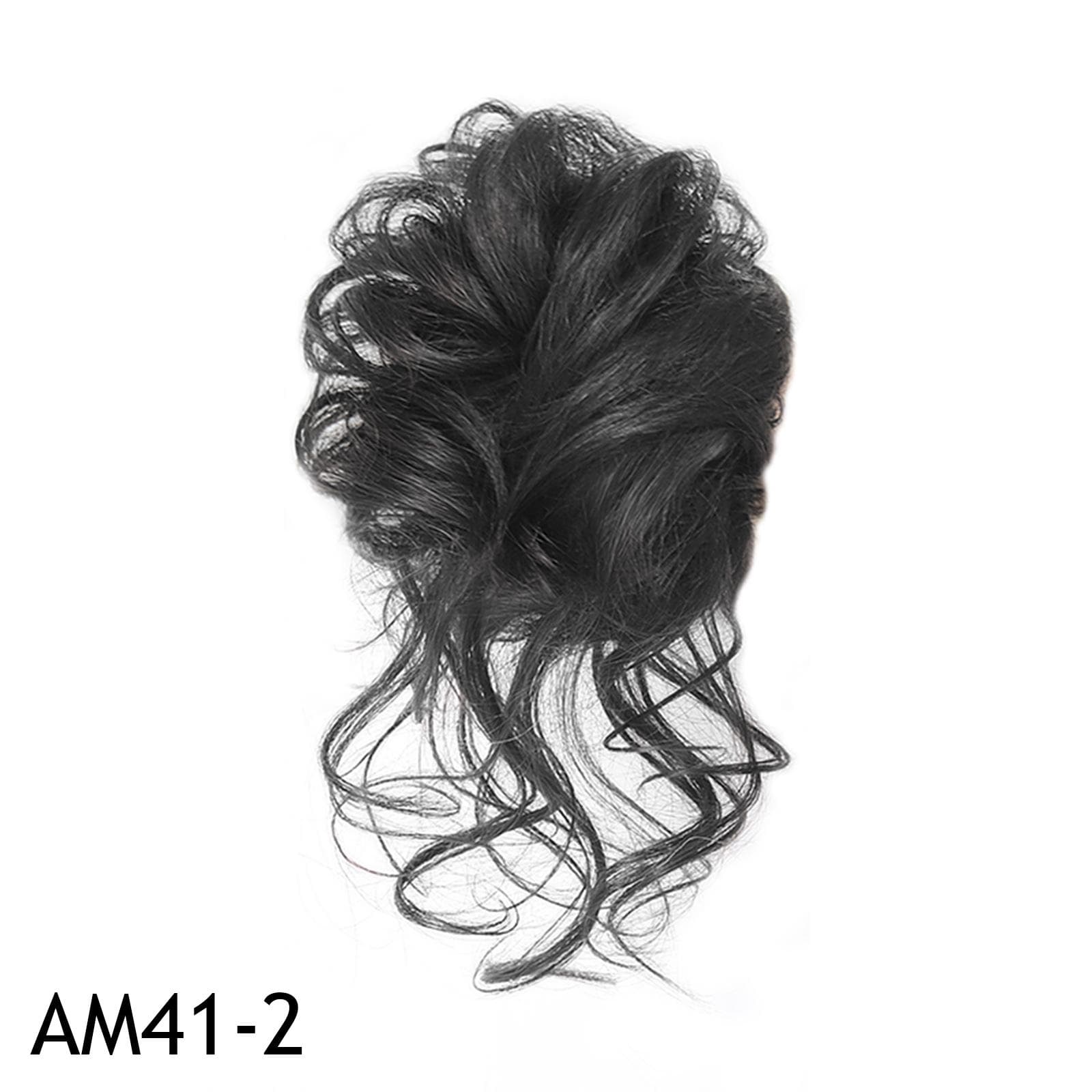 Synthetic Hair Bun Hair Bun Messy Curly Hair Band Elastic Crispy Wig Piece Ladies Hairpin Black Brown