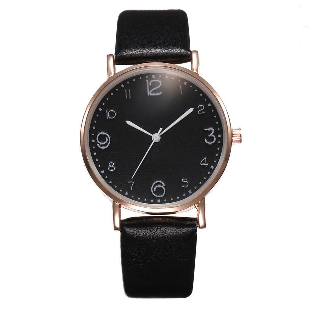 Wrist Watch Exquisite Ladies Dress Beige Simple Lock AnalogWatches Relogio Feminino Montre Femme black