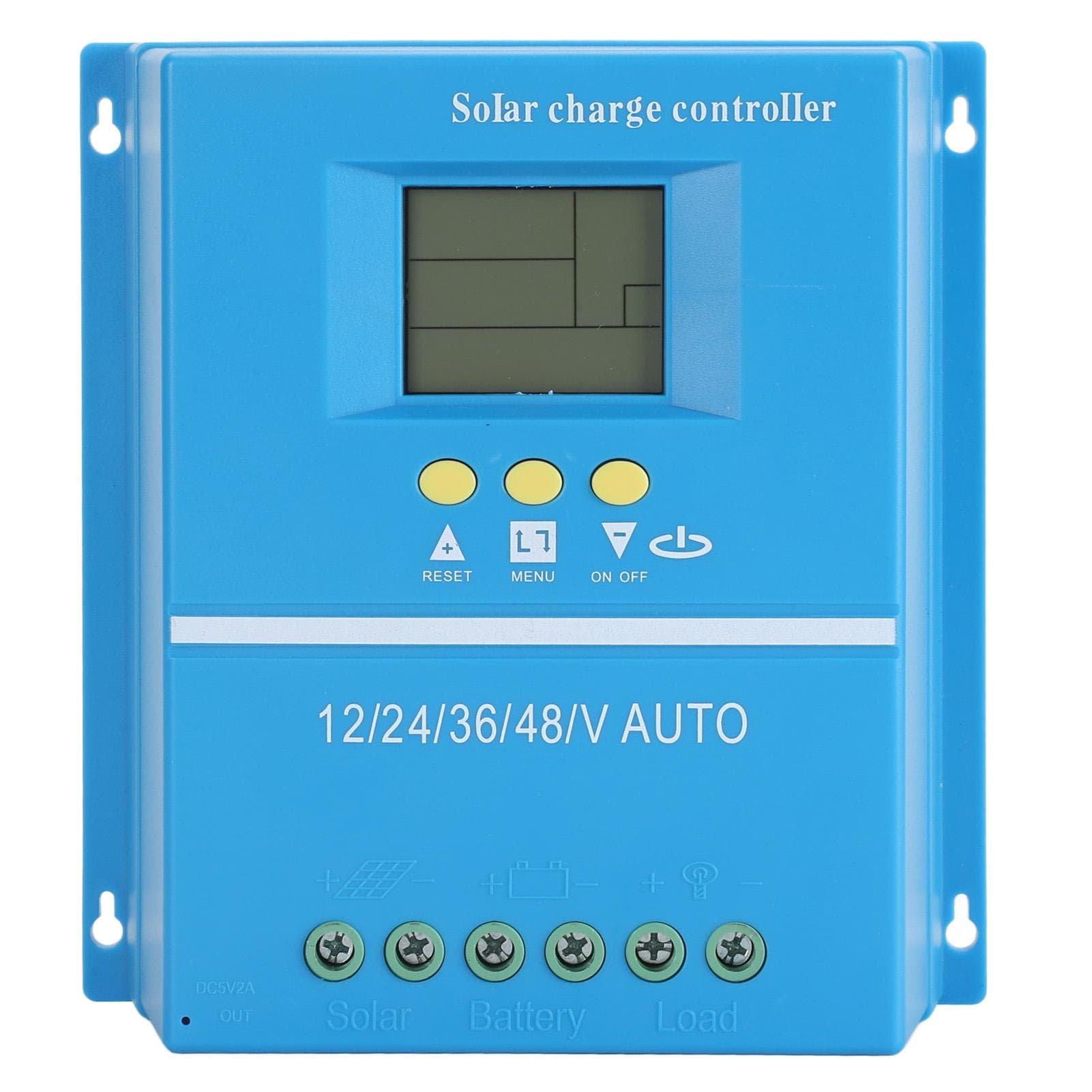 12V 24V 36V 48V Auto MPPT Solar Charge Controller Solar Panel Battery Intelligent Regulator with 60A