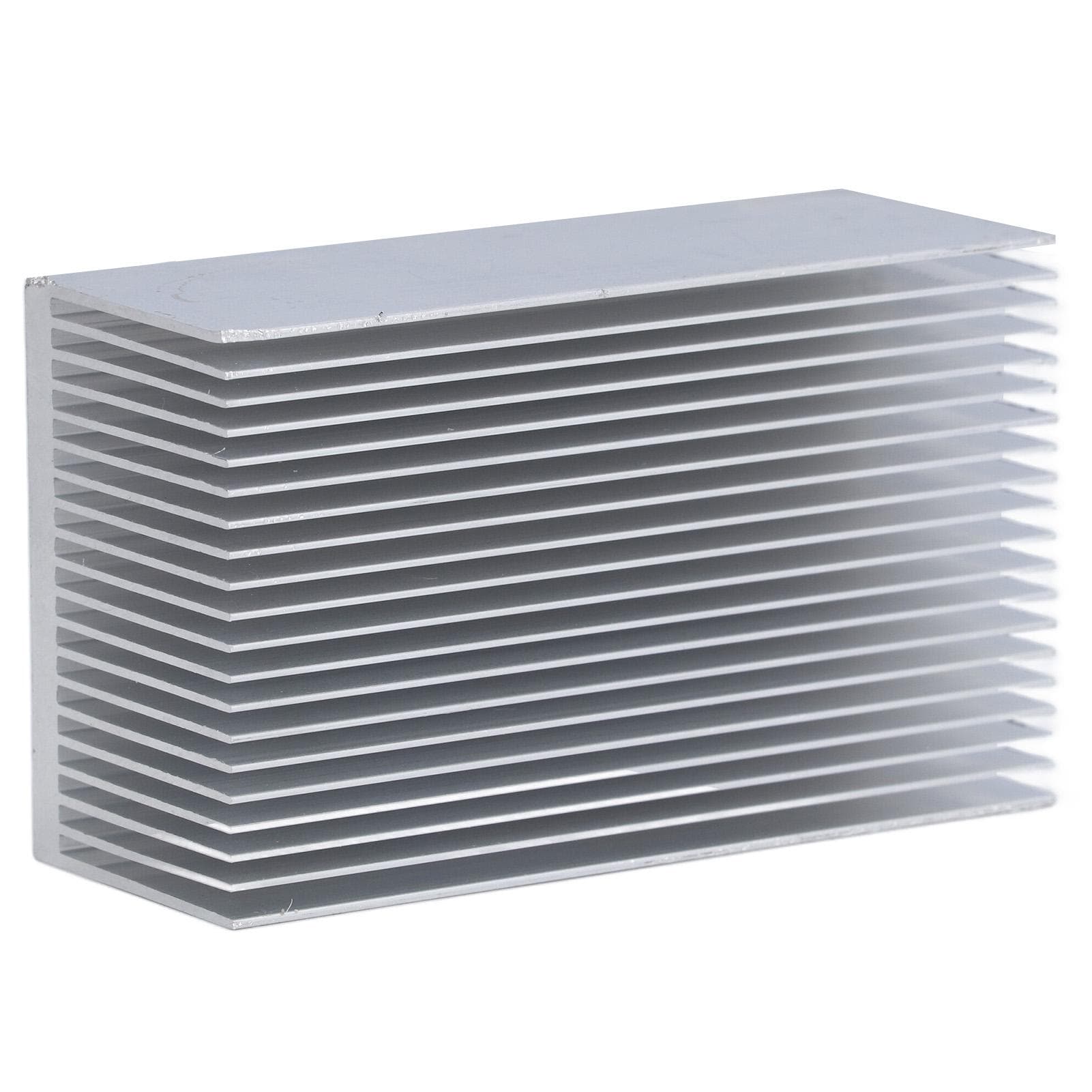 2Pcs Aluminum Electronic Radiators Fast Heat Dissipation Anti Oxidation Practicable Extruded Heat