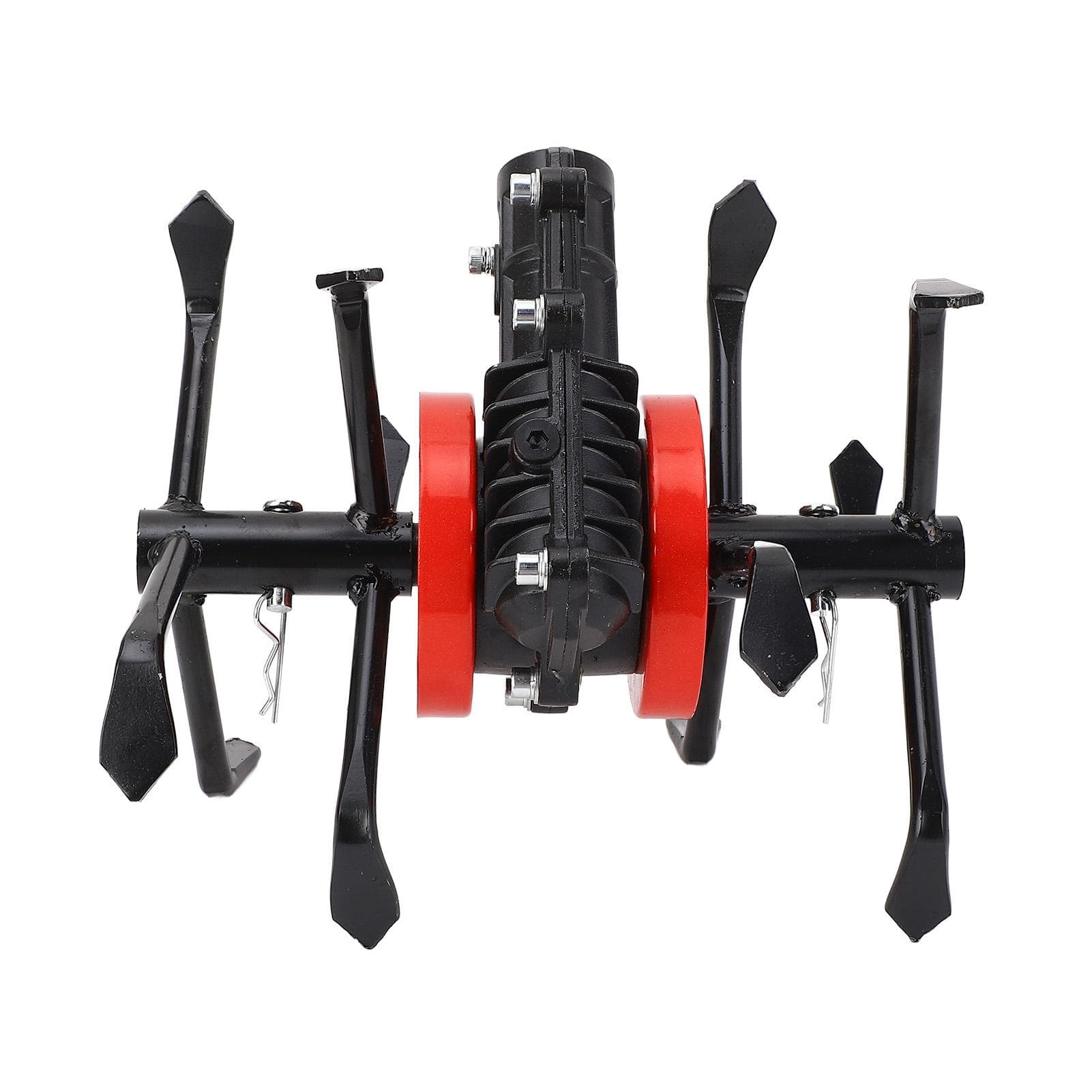 6 Claw Brush Cutter Grass Wheel Soil Loosen Head Mini Tiller Deep Plowing Wheel for Garden Tiller