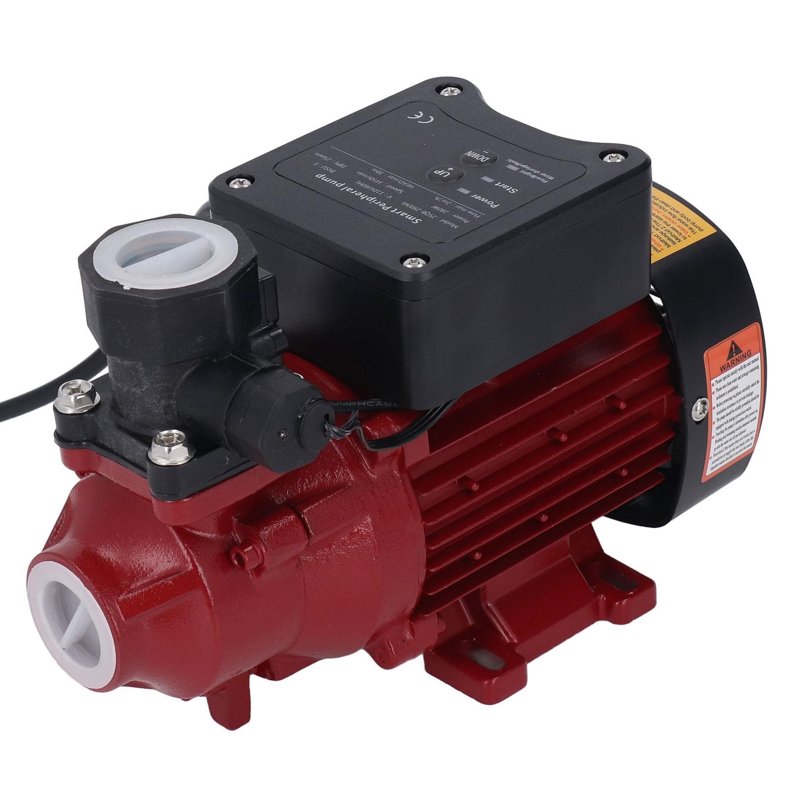 Water Booster Pump 280W Intelligent Automatically Noise Free Water Boost Pressure Self Priming Pump
