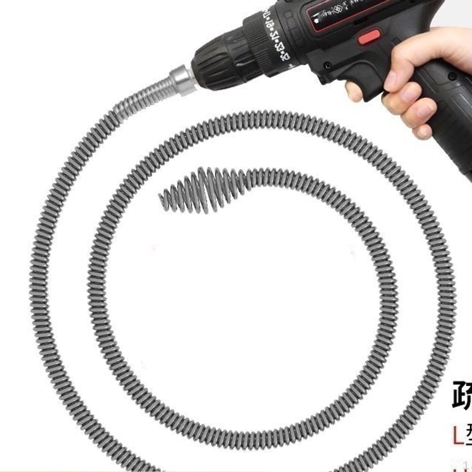 Drain Clog Remover Sewer Toilet Dredge 1.5/3.5/5M Sink Cleaner Pipe for Kitchen 5M