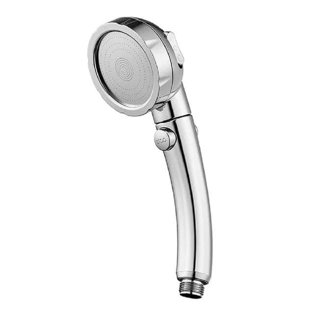 360 Degrees Rotating Handheld Shower Head Adjustable 3 Spray Setting with ON/OFF Pause Switch Water Saving Shower Head