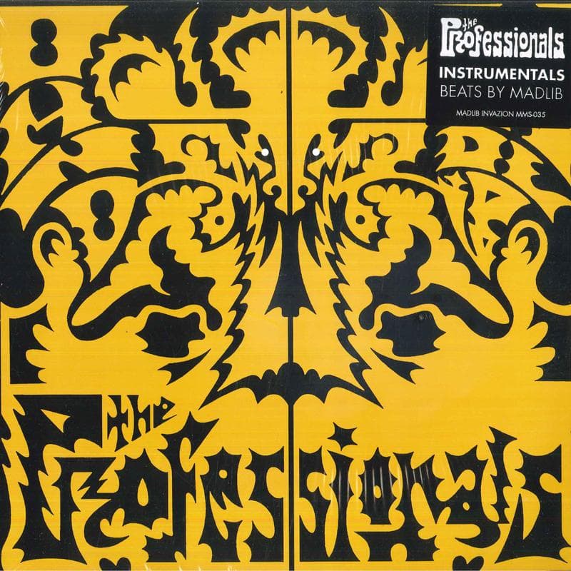 LP Record PROFESSIONALS - The Professionals (Instrumentals) MMS035 Madlib Invazion 2020 US Rap & Hip-Hop/R&B