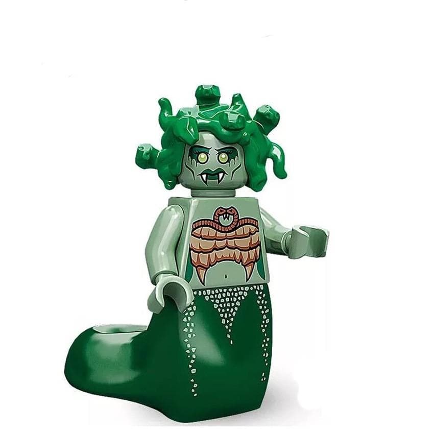 Vampire Bat Circus Clown Businessman Minotaur Hazmat Guy Yeti Square Foot Building Blocks Figure