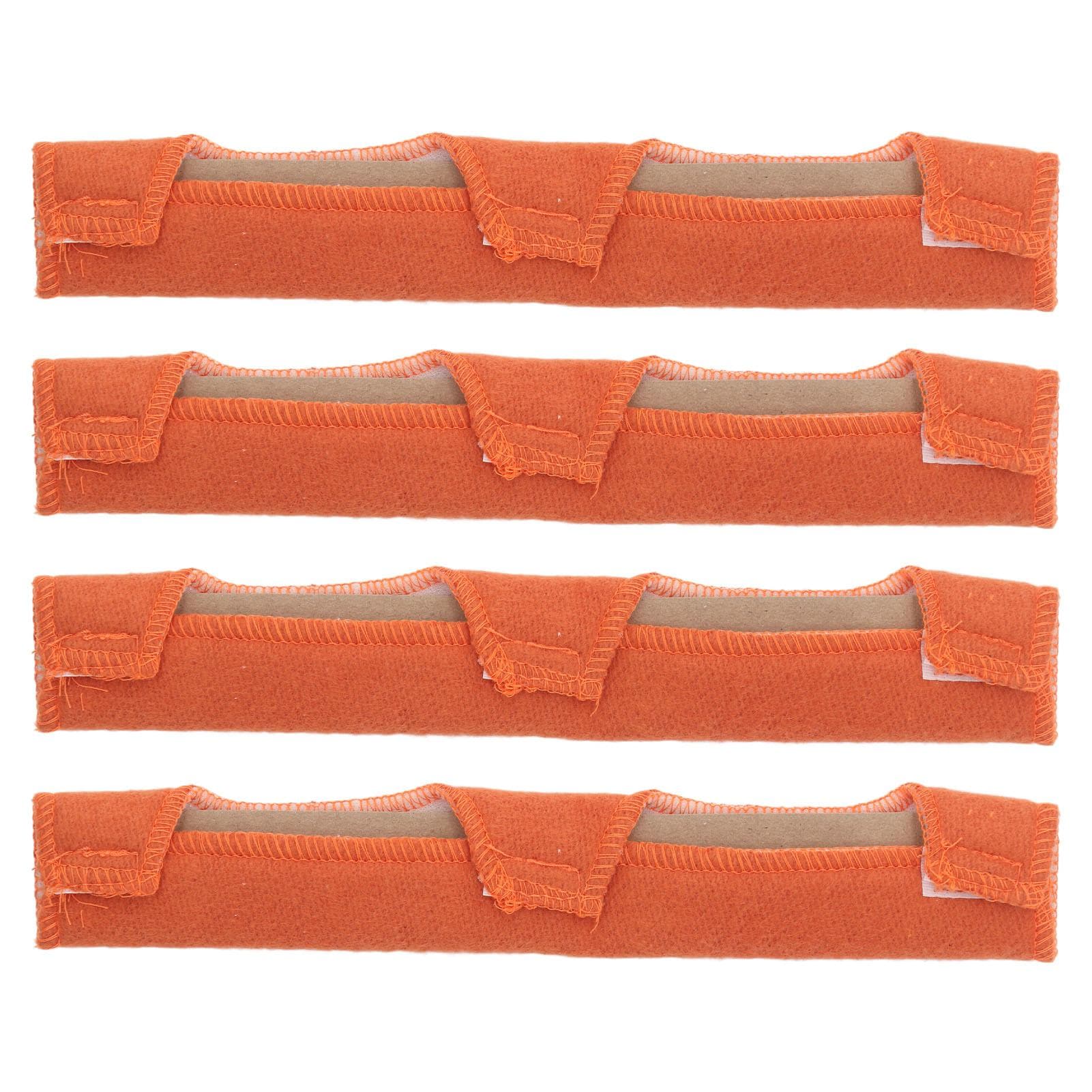 4Pcs Hard Hat Sweatband Washable Cotton Liner Belt Welding Helmet Accessories Orange
