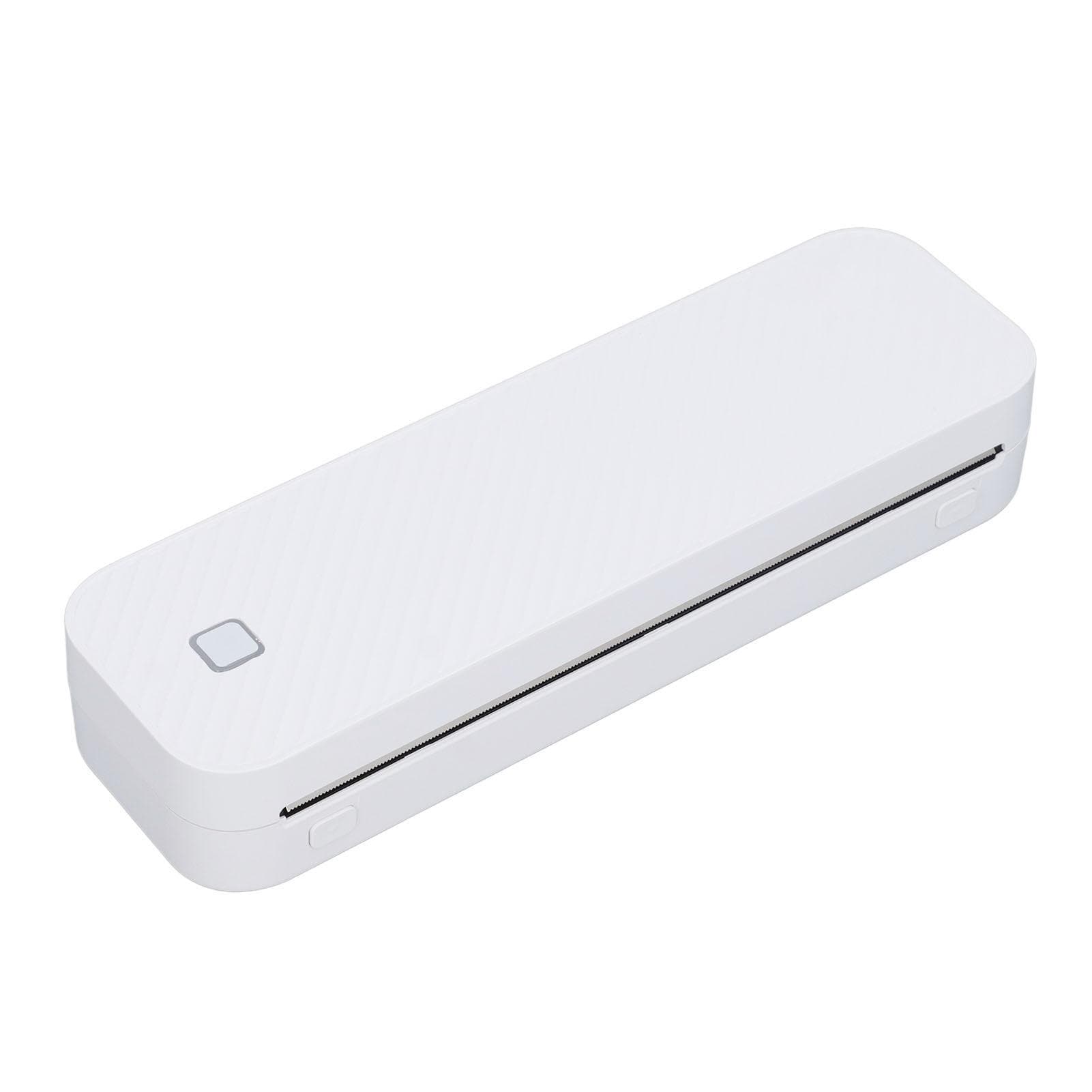 A4 Portable Printer Wireless Bluetooth Thermal Inkless Printer with Thermal Paper for File Test