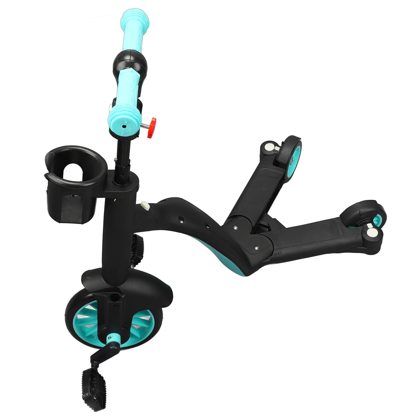 Kids Tricycle Multifunctional Cycling Scooter Toddler Trike with Parent Push Handle for Boys Girls