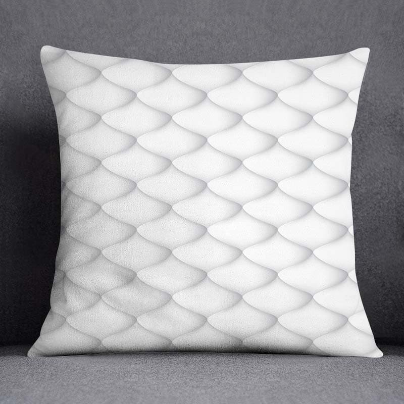 Geometric Leaves Flowers and Plants Series Pattern Home Decoration Pillowcase Square Pillowcase Home Office Decoration Cushion Cover 45-45cm