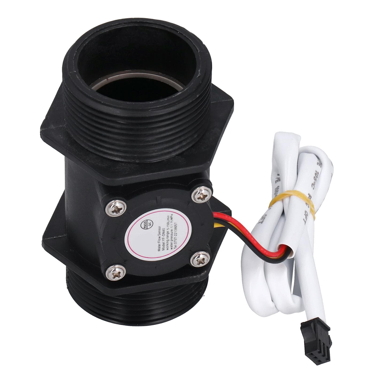 Water Flow Sensor for Swimming Pool Hall Turbine Flowmeter 47mm YF?DN40 DC 3.5?24V