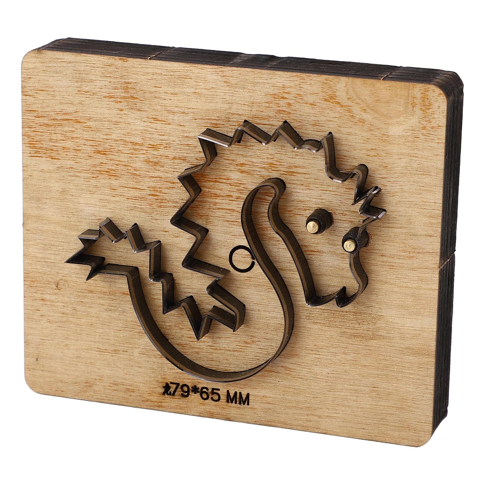 Dragon Shape Leather Cutting Die High Hardness Wear Proof Rapid Cutting Leather Punching Die Mold