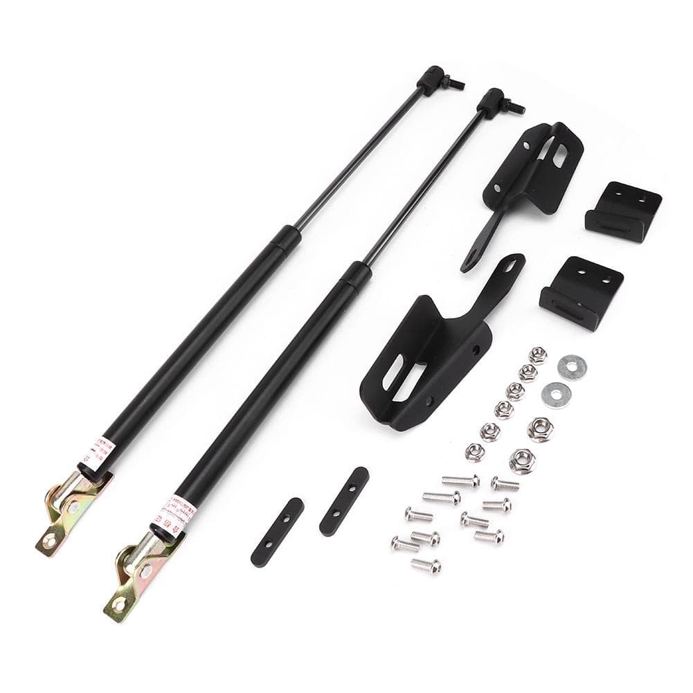 Engine Cover Hydraulic Rod Telescopic Hood Lift Support Stainless Steel Fits for Jeep Wrangler JK
