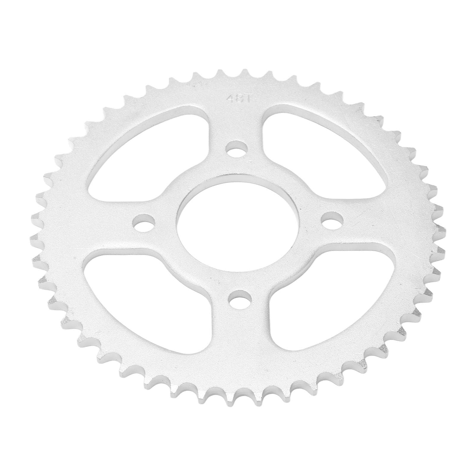 48T 58mm 428 Chain Rear Sprocket Motorcycle Replacement Steel Rear Sprocket Cog for ATV Karting DIY