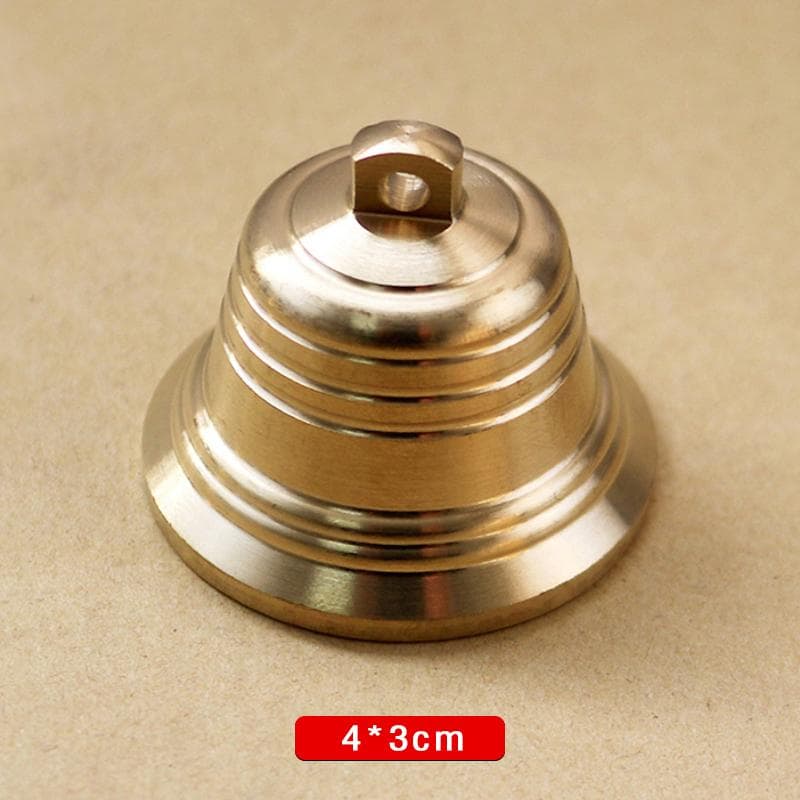 Copper Bell Diy Crafts Keychain Charms Hanging Pendants Jewelry Doorbell Ornaments For Home Office S