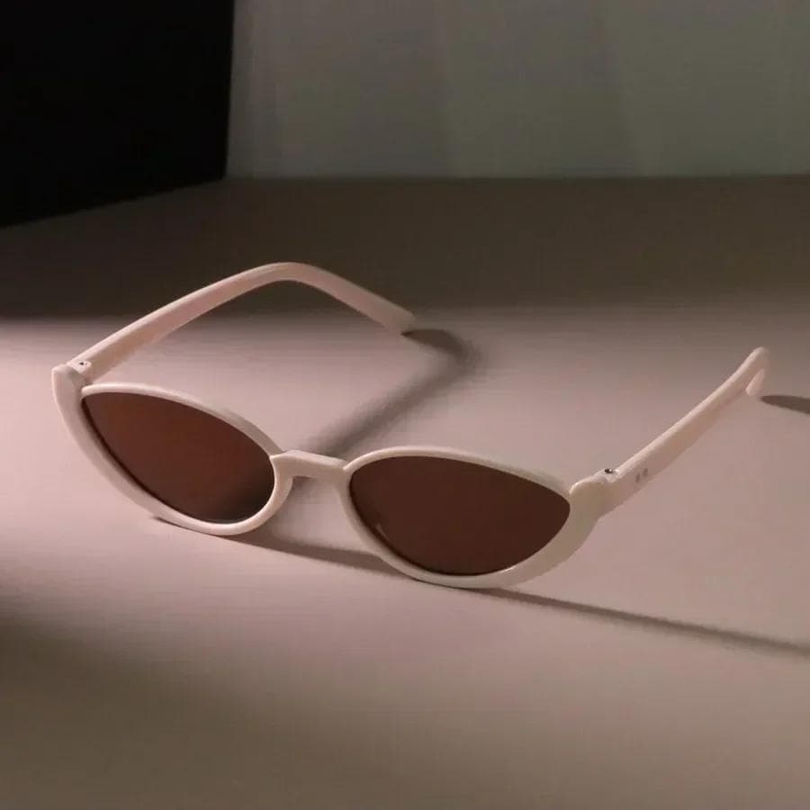 Retro Cat Eye Sunglasses Women Men Vintage Square Small Frame Fashion Oculos Casual Unisex Other