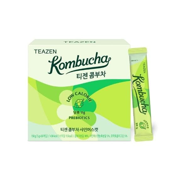 BTS’ Jungkook Teazen Kombucha 8 Flavor 5g 30 Sticks Per Box Shine Muscat flavor 30ea