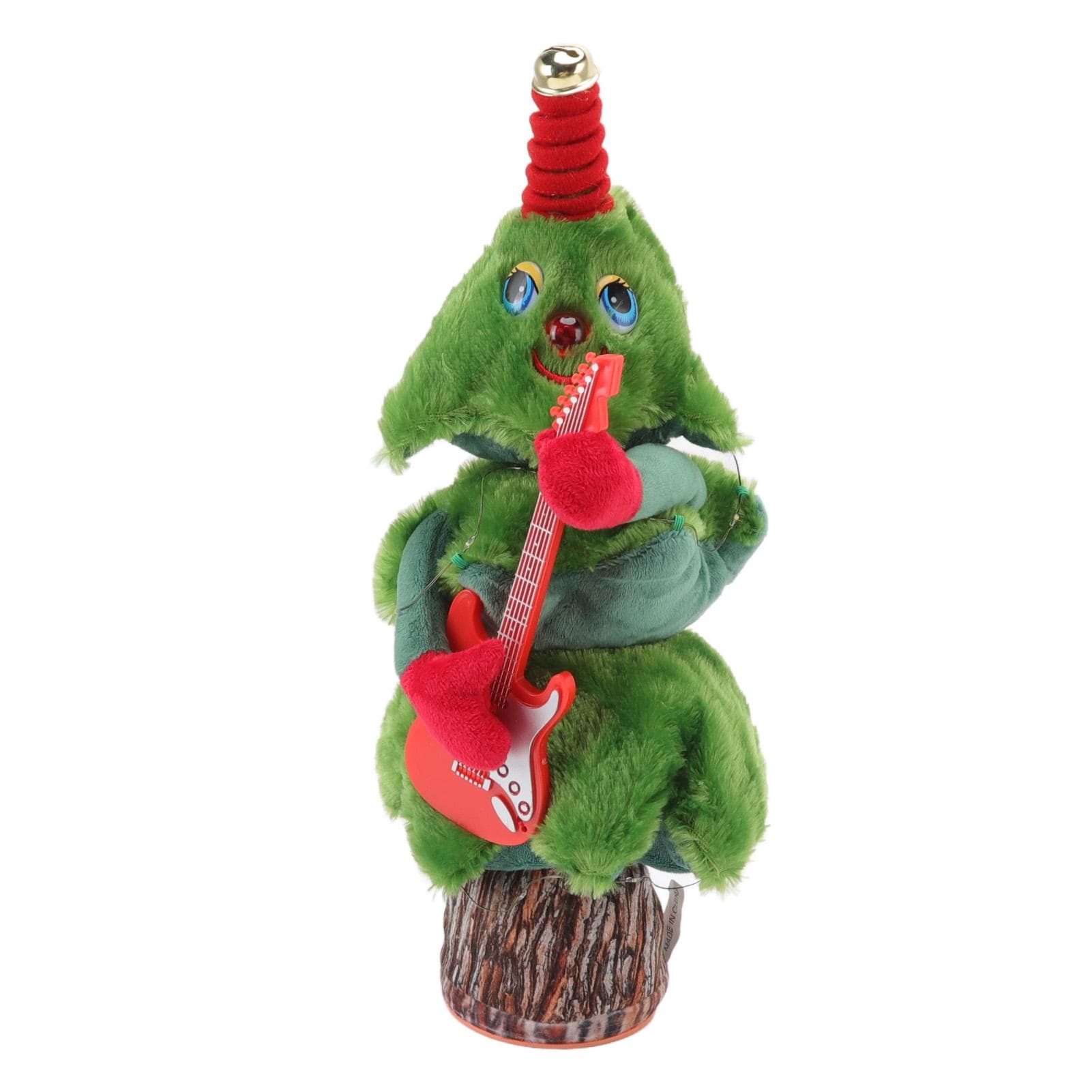 Singing Dancing Christmas Tree 8 Songs Electric Singing Xmas Tree for Christmas Tree Toys Guitar