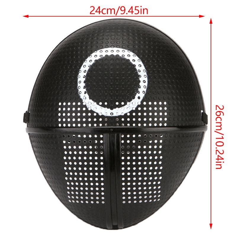 Calamari Game Cosplay Mask Props Boss Square Circle Triangle Pattern Full Face Party Masks Role Play Classic Costume Rotundity