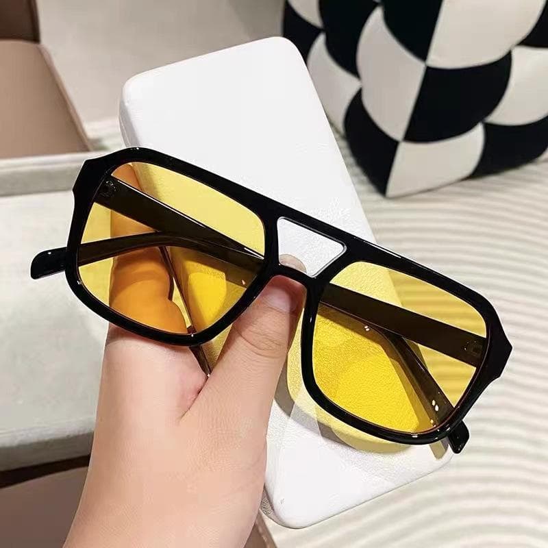 Square Oversized Sunnies Studios Aesthetic Shades Sunglasses for Women Fashion Sun Glasses Female Eyewear