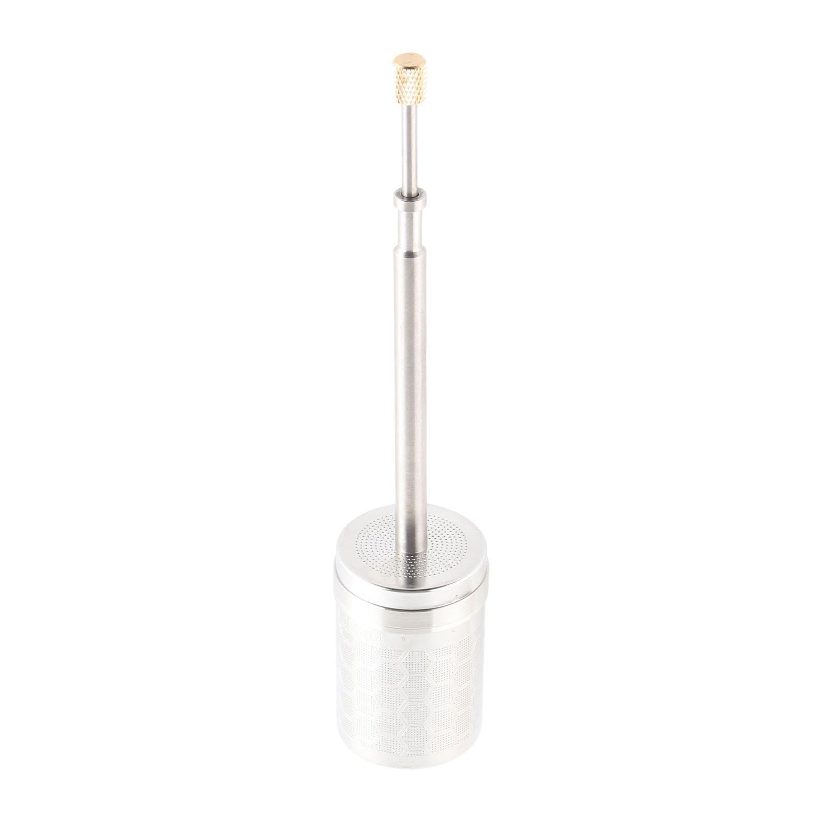 Manual Press Coffee Filter Stainless Steel Press Coffee Tea Maker Portable Travel Final Press