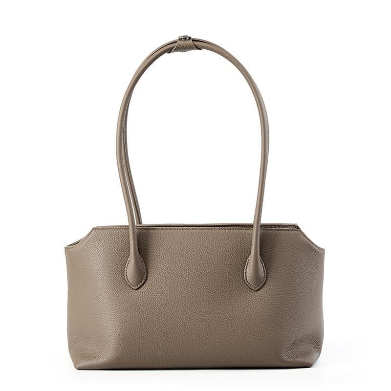 Small Early Autumn New High-grade Leather Women's Bag Tote Bag French Leather Underarm Bag Shoulder Bag Commuter Woman