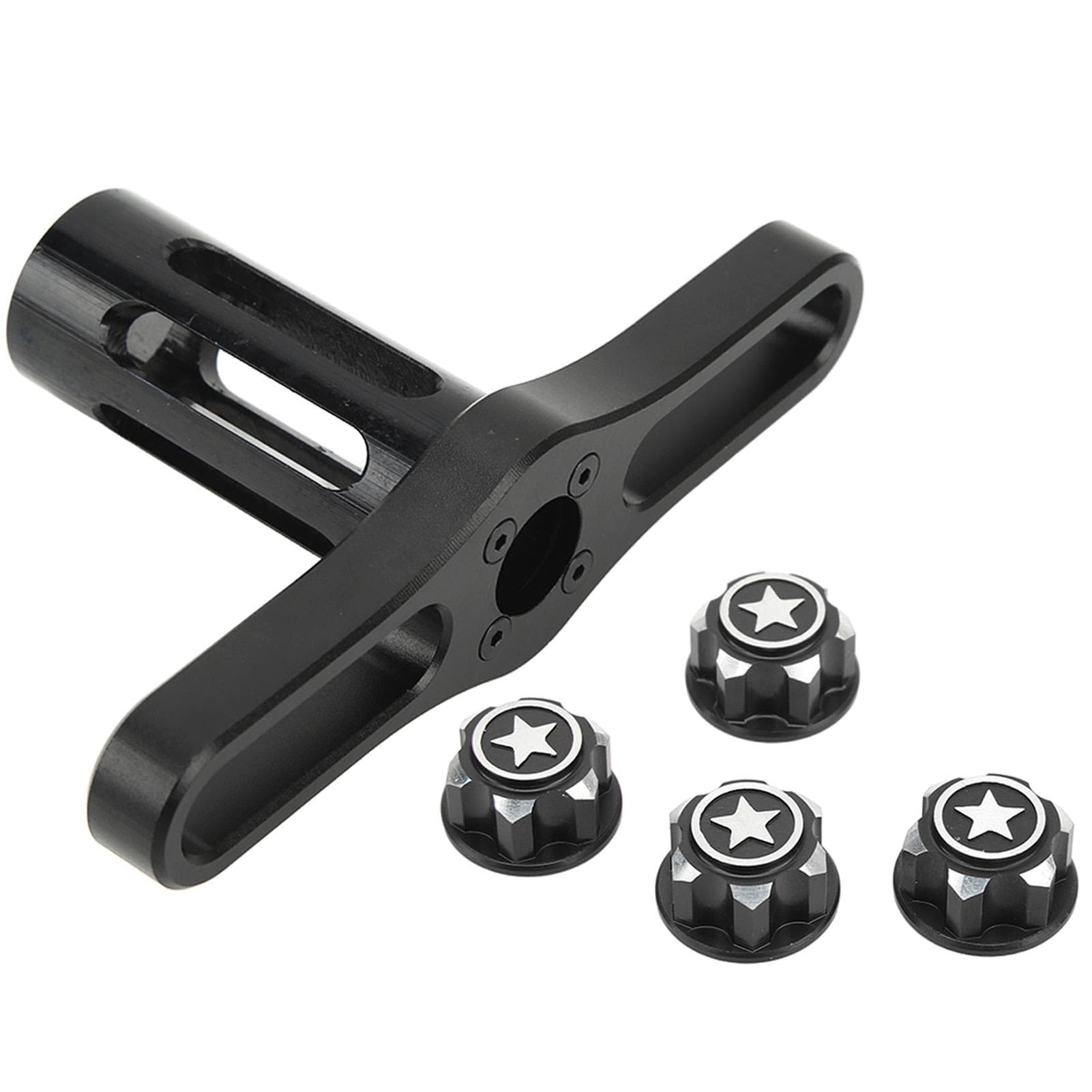 17mm Wheel Hex Nuts Sleeve 17mm Hex Nuts Installation Tool Wrench with 17mm Coupling Hub Nut Cap