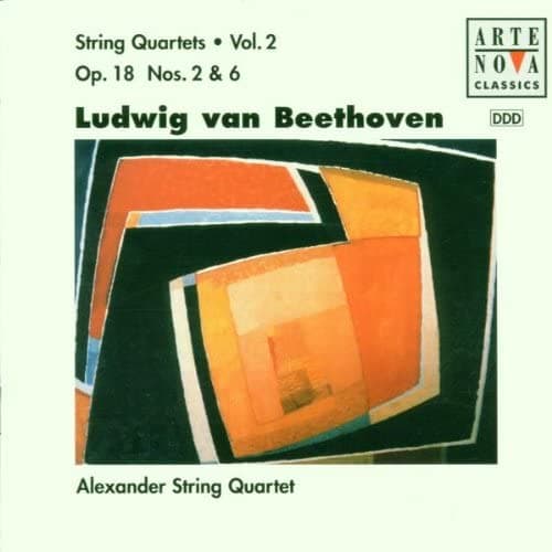 CD BEETHOVEN; ALEXANDER STRING QUARTET - Beethoven;String Qrts.Op.18 74321496822 Arte Nova Class 1997 Europe Classical Used