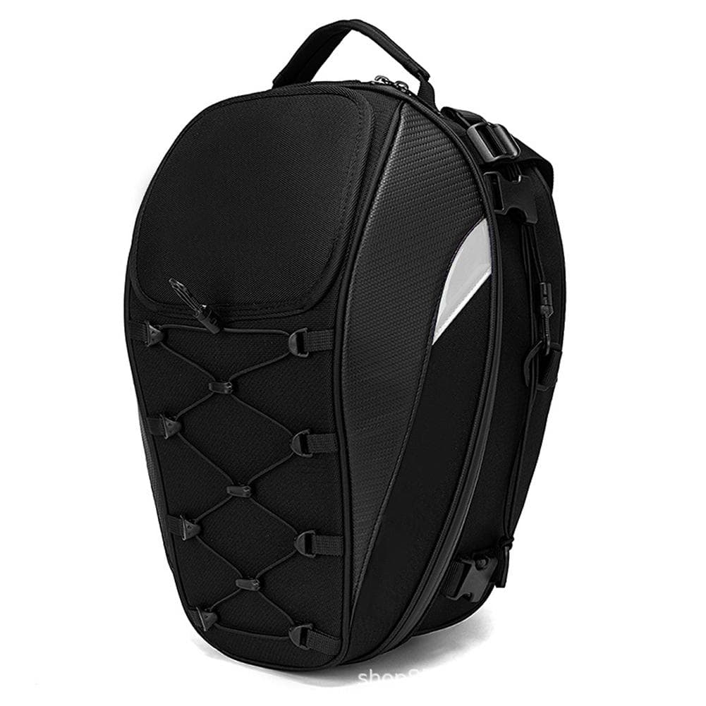 Dual Use Waterproof Helmet Bag Motorcycle Tail Bag 30L-40L Tool Box Rear Seat Bag L Capacity multicolour