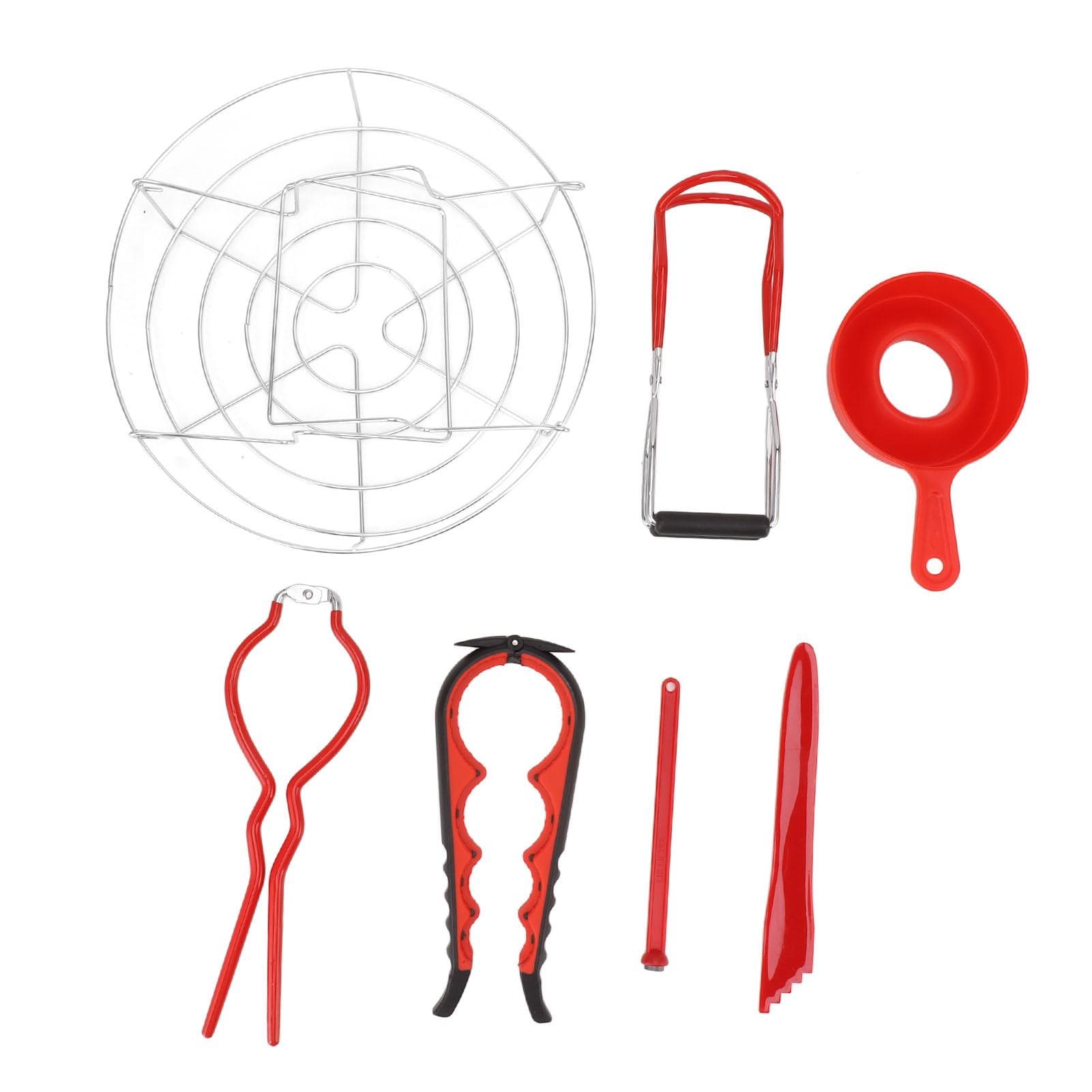 7Pcs Canning Supplies Starter Kit Food Grade Stainless Steel Canning Kit Canning Tools Set for Home