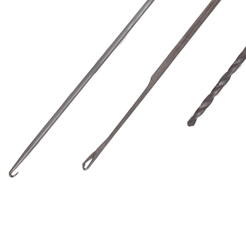 Fishing Baiting Rig Tool Set Bait Needle T handle Knot Puller and Scissor Tackle Rigging Tool