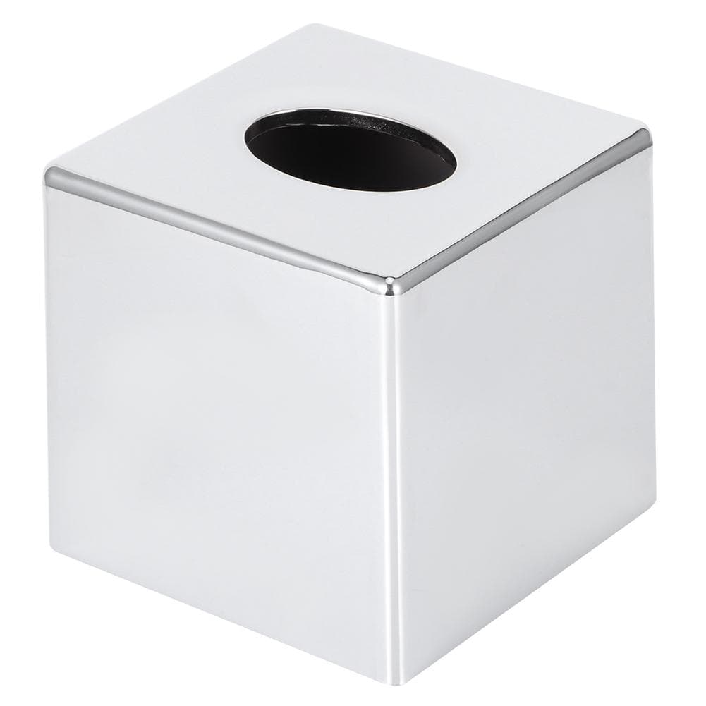 Desktop Electroplating Toilet Roll Paper Tissue Box Holder for Living Room Bathroom Hotel