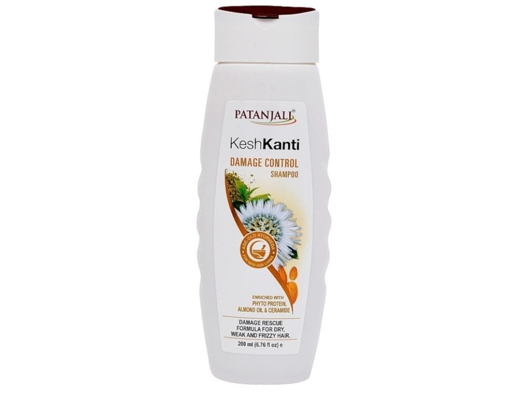 Shampoo for damaged hair Patanjali Kesh Kanti Damage Control Shampoo 1 pcs