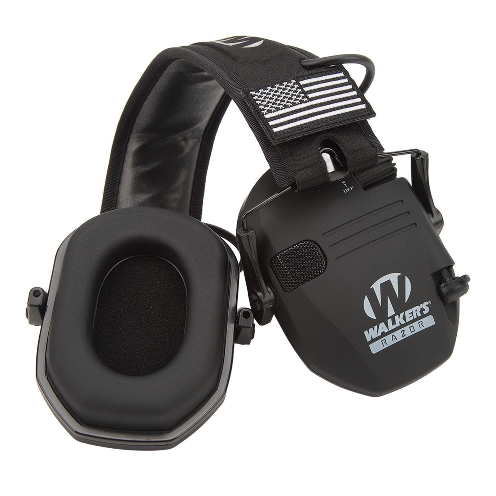Cross-border sports outdoor hunting electronic shooting head-mounted noise reduction pickup green