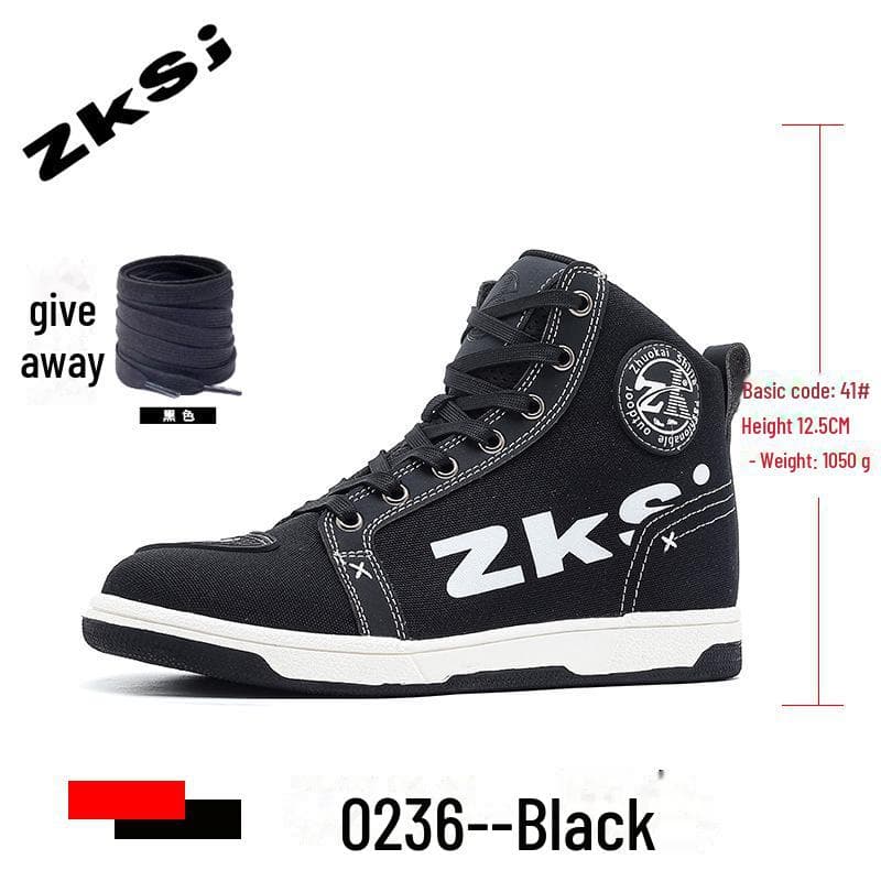 All-Season Breathable Motorcycle Riding Boots - Anti-Fall, Road Racing & Parkour Shoes 40