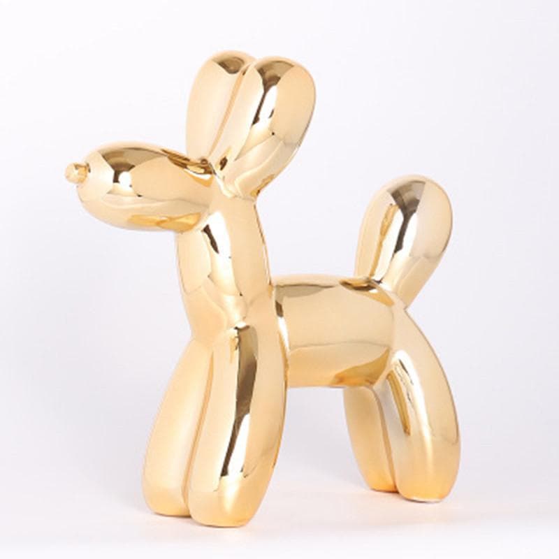 Balloon Dog Piggy Bank Child Kids Money Saving Boxes Animal Statue Figurine Creative Cute Toy Gift Cabinet Ornaments Home Decor