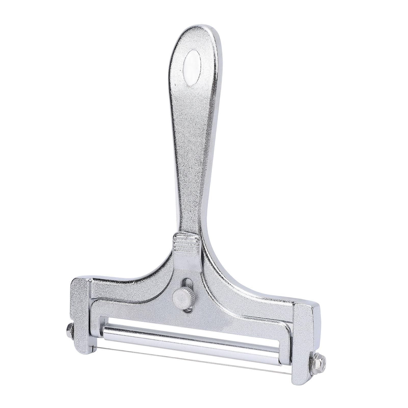 Stainless Steel Handheld Cheese Cutter Adjustable Wire Cheese Slicing Tool Butter Cheese Shaver