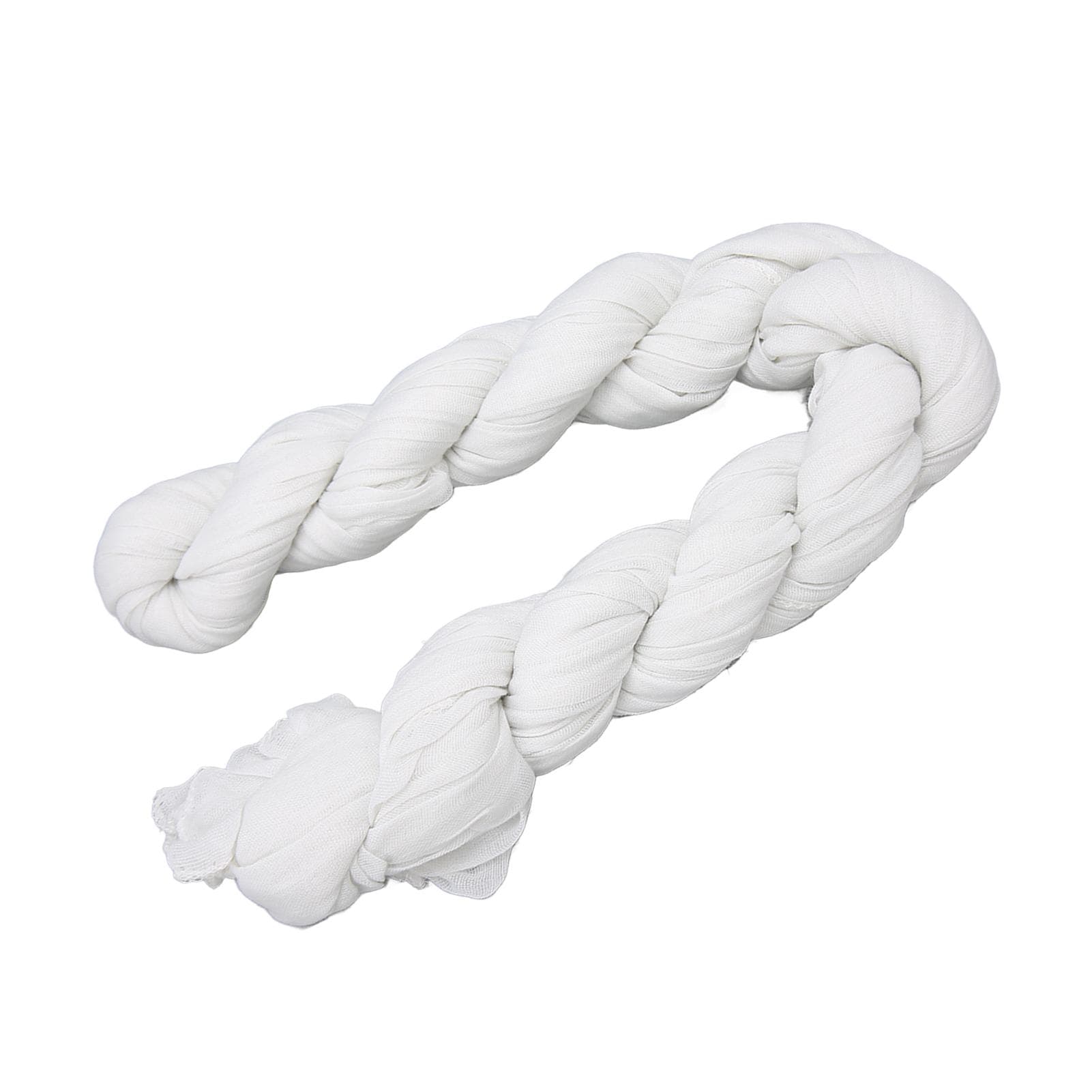 White Cheesecloth Table Runner 9.8ft Long Romantic Rustic Soft Skin Friendly Decorative Table