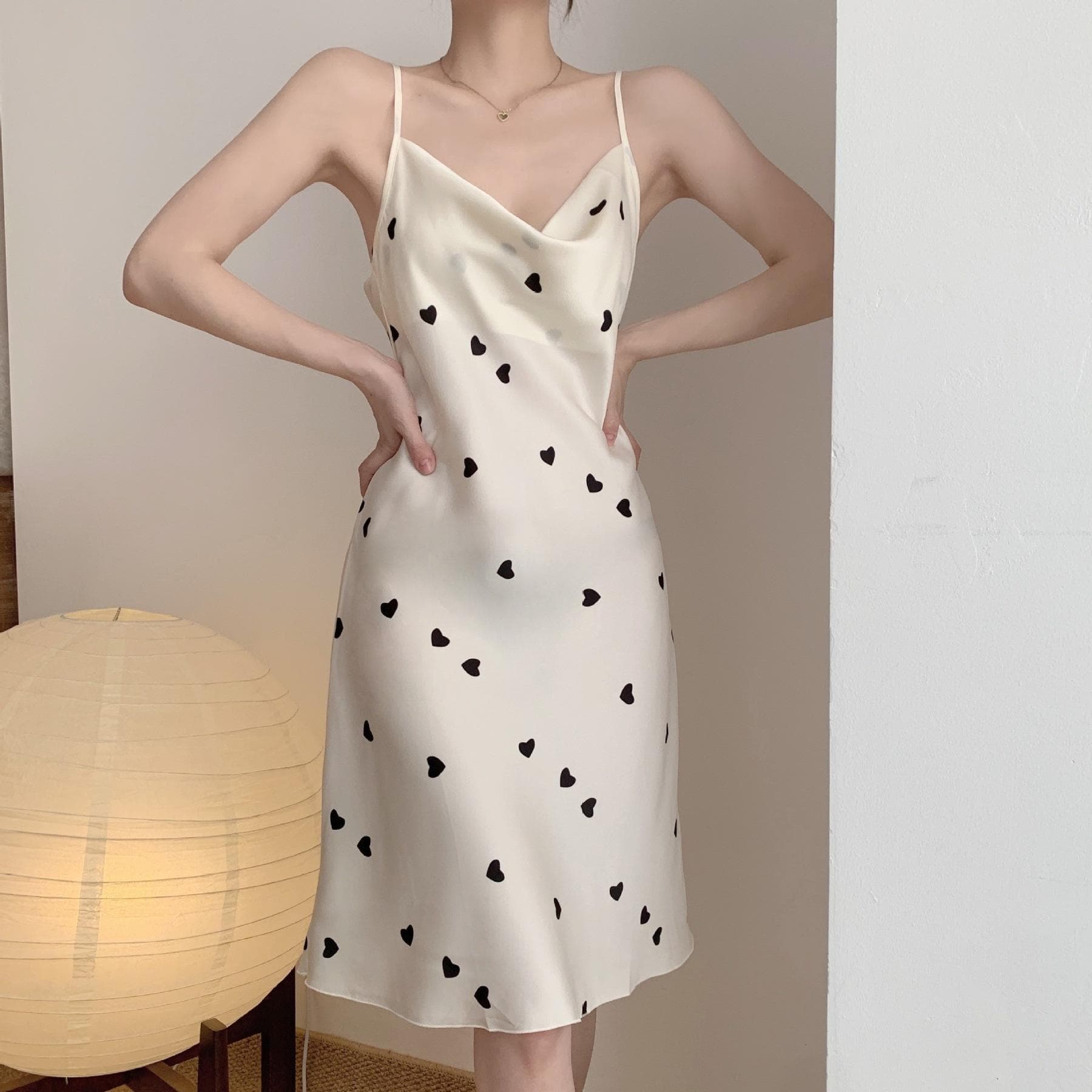 Multicolor Sexy Women's Summer Ice Silk Thin Summer Coat Printed Home Fur Suspender Nightgown XL