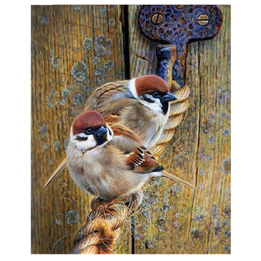 DIY 5d Diamond Painting Hound Embroidery Art Full Diamond Cross Stitch 20X30CM